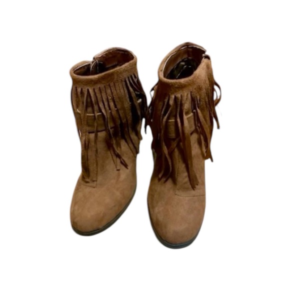 Light Brown Ankle Boots - Charlotte Russe - Picture 3 of 3